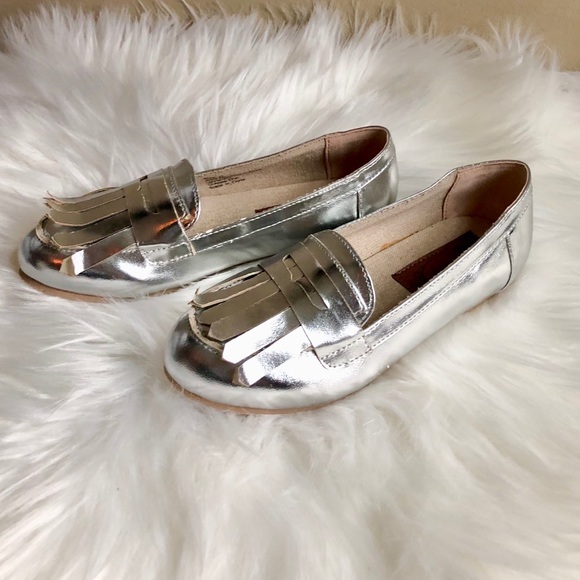 New Silver Joyfolie Mirabella Loafers - Picture 3 of 5